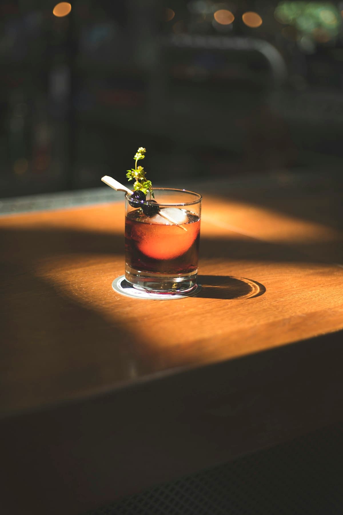 Cocktail bar atmosphere
